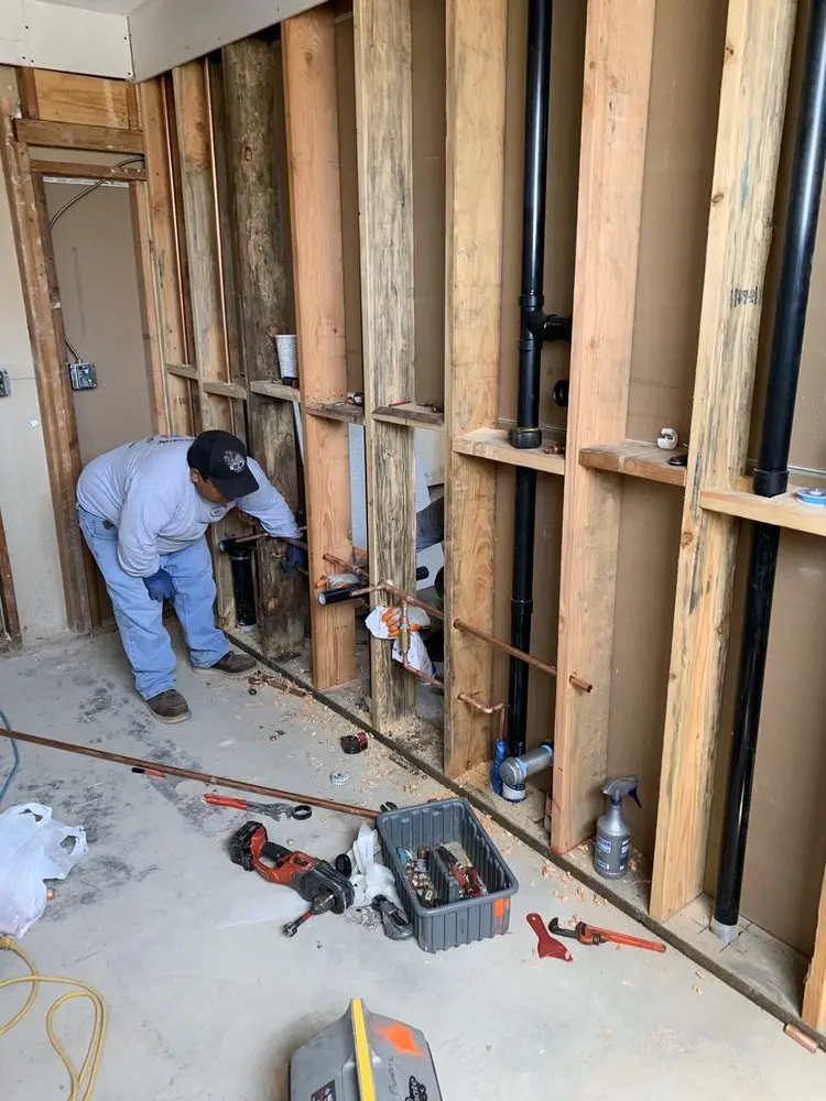 Commercial rough-in plumbing for Water Heater Replacement in Deanwood